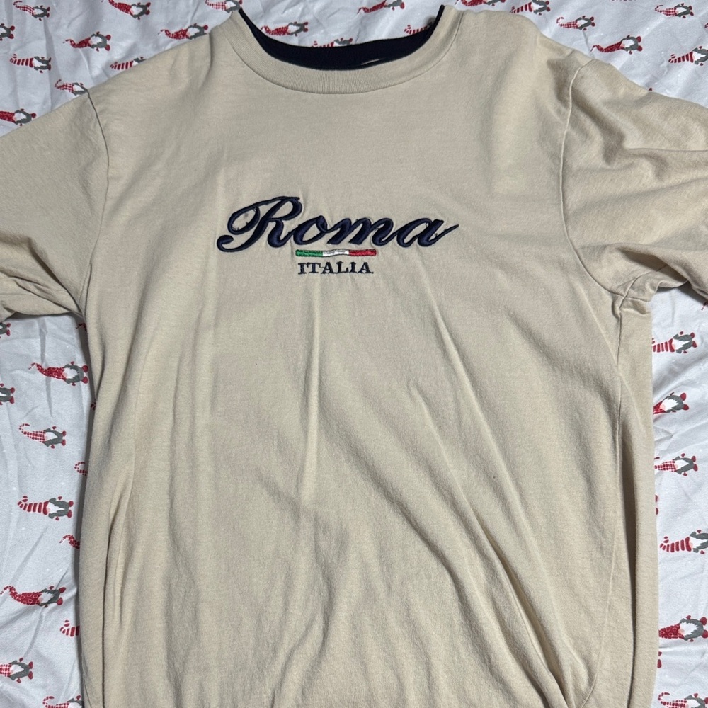 Women's Beige Short Sleeve Tee